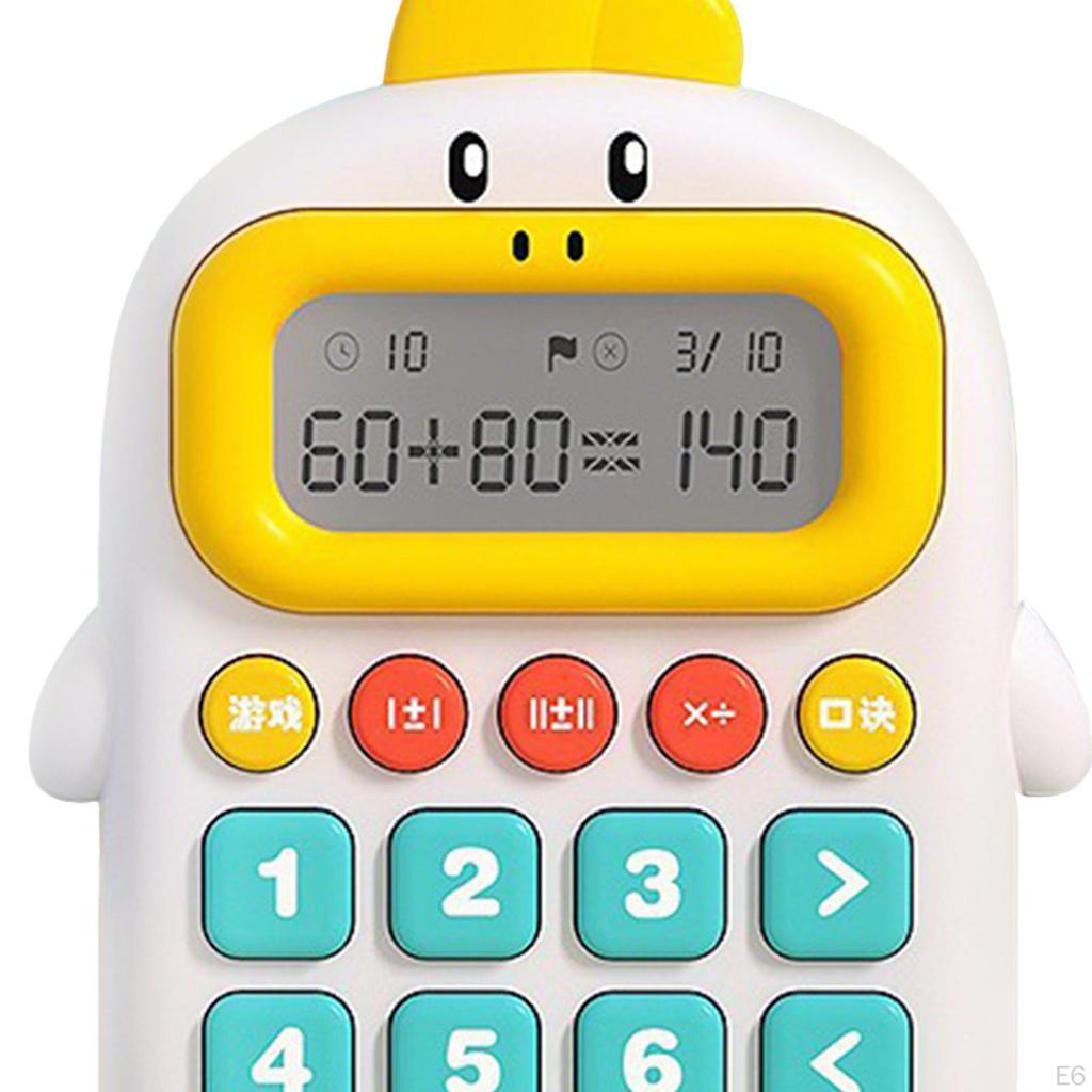 Electronic Math Game Educational Toy Learning Tool Teaching Aids Portable Calculator