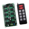DC 12V 10-канальный переключатель с дистанционным управлением, приемник, передатчик