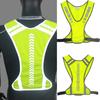 Unisex Sports Reflective Jogging Vest Bicycle Harness Night Running Protective Vest