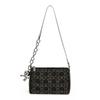 Ielgy Small Square Bag Retro Rhinestone Denim Bag Shoulder Messenger Pillow Bag