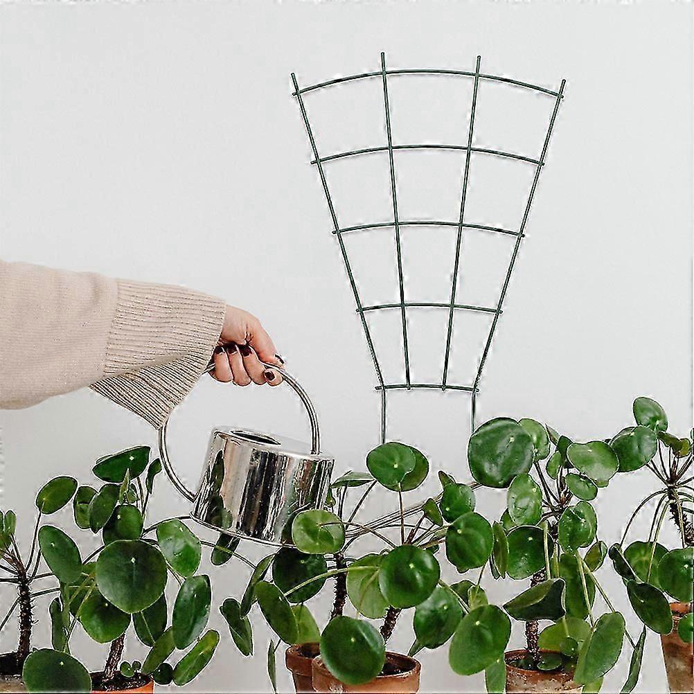 Metal Trellis for Climbing Plants Green Plant Support 3Pcs for Garden Use