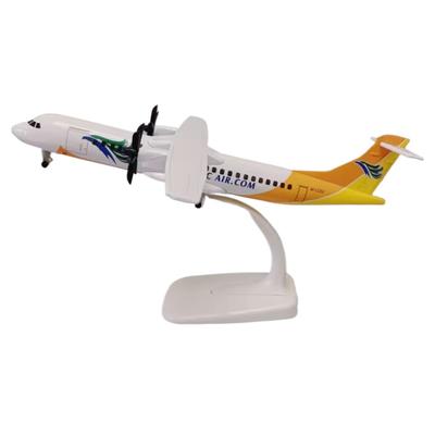 Модели самолетов 20 см Коллекционный Air Cebu Pacific Atr Металлическая модель самолета Литая авиационная миниатюрная модель самолета с колесами Шасси