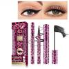 Beauty Red Leopard Print Mascara Eyeliner Набор из 2 предметов для макияжа Водостойкий и не оставляет пятен