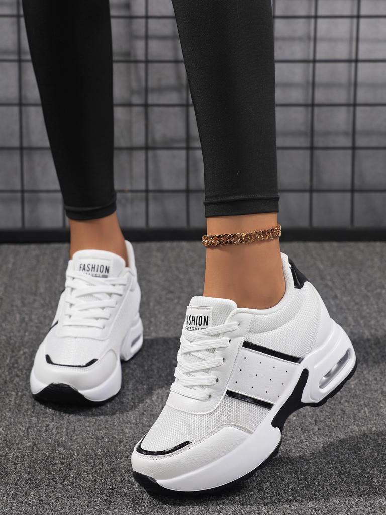 Женские повседневные кроссовки на шнуровке - Легкая обувь для ходьбы