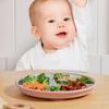 Detachable Baby Sucker Dining Plate 304 Stainless Steel Kids Feeding Bowls  For Toddlers