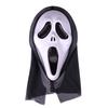 Realistic Movie Scary Ghost Mask Halloween Creepy Devil Mask Stick Tongue Out Helmet Horror Demon Cosplay Party Costume Props