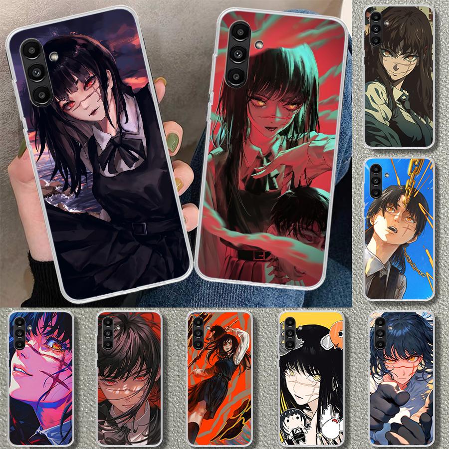 Чехол для телефона Chainsaw Man Yoru War Devil для Samsung Galaxy A17 A16 A26 A36 A56 A57 A37 A15 A25 A35 A55 A14 A24 A34 A54 A13