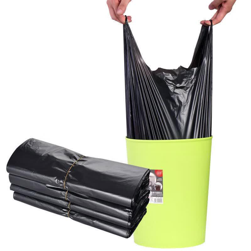 Fuxing Heavy-Duty Black Portable Trash Bags