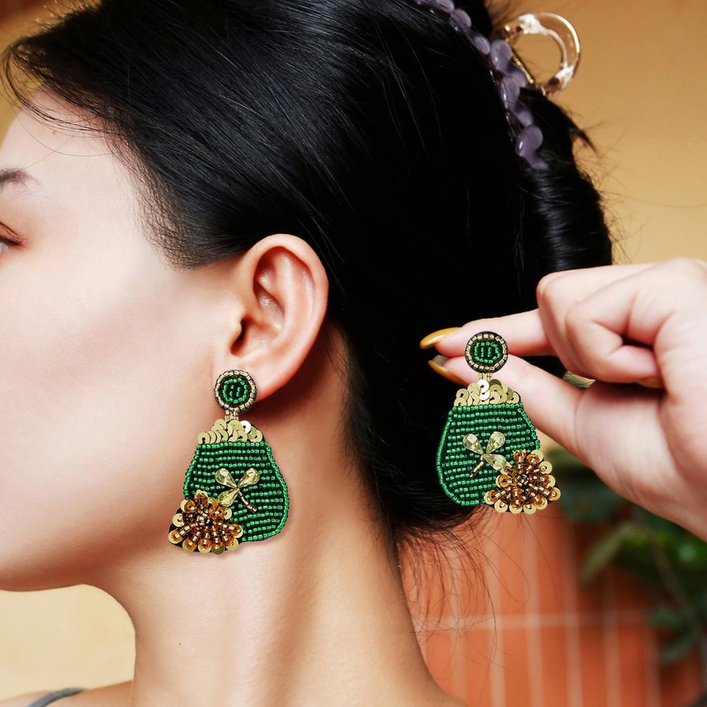 Модные висячие серьги для женских украшений