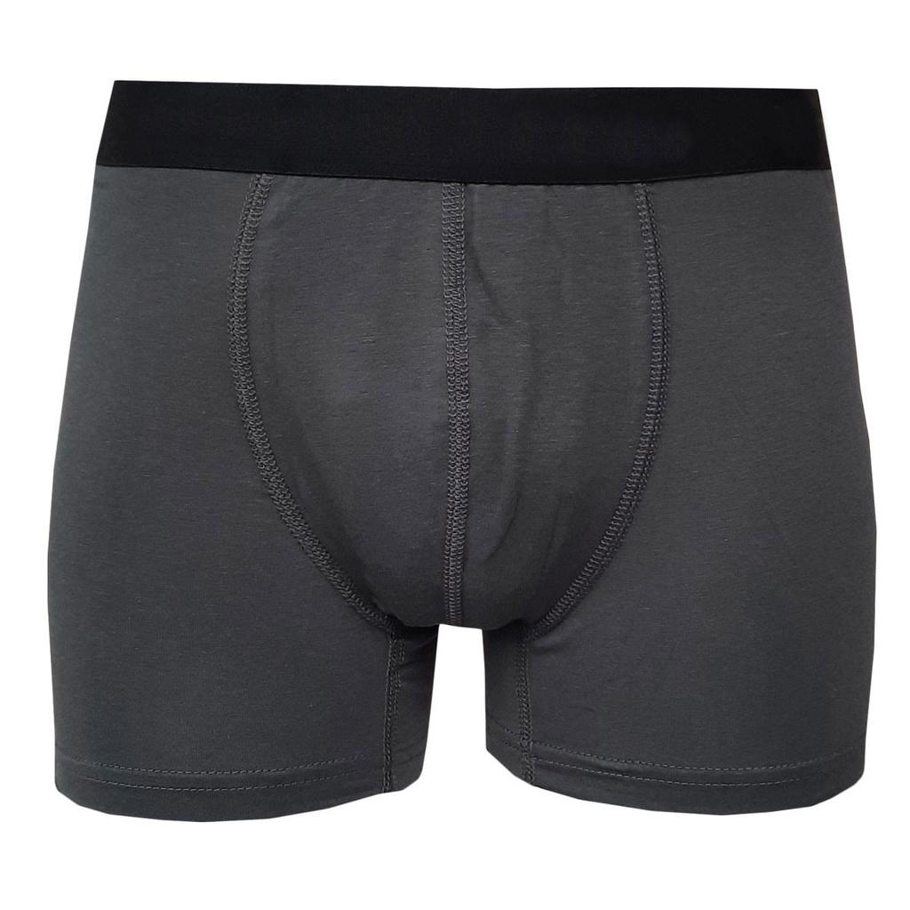 Мужские трусы-боксеры из гладкого хлопка с лайкрой и модалом высшего качества