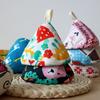 1 шт. Треугольная крышка для кастрюли с изображением животных из мультфильма, хлопковая кухонная изоляционная ручка-зажим, перчатка, рождественский подарок