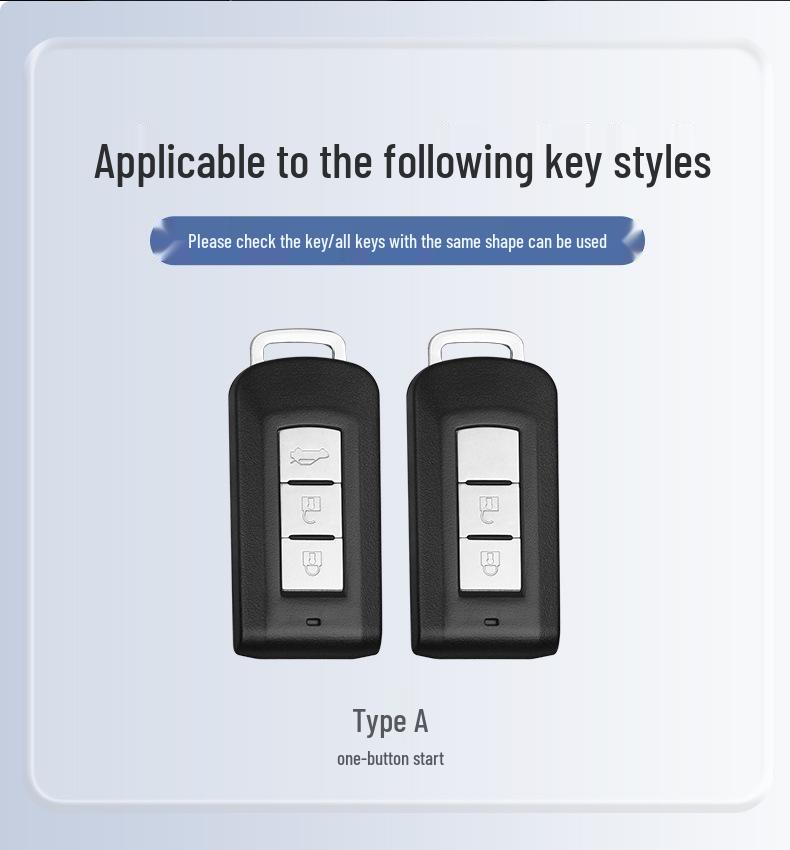 Чехол для брелока 2023 Mitsubishi Outlander/ASX/Lancer EX/Eclipse Cross