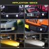 3,5-дюймовый круглый светодиодный рабочий фонарь Spot Pods Driving Halo противотуманная фара Offroad