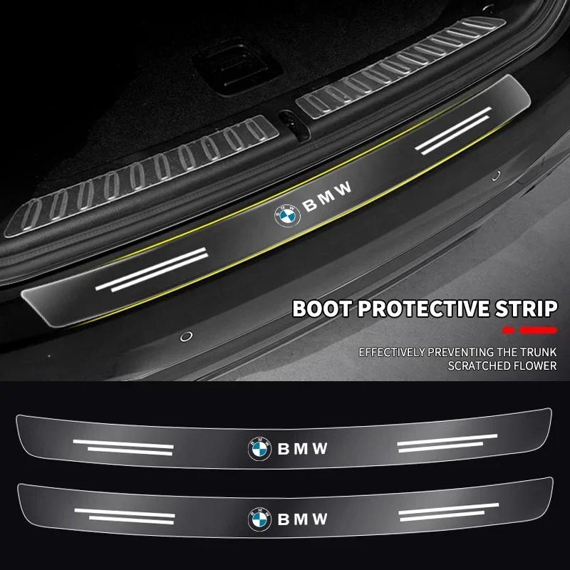 BYT1 Transparent Car Trunk Badge Protective Sticker For BMW M M3 M5 F10 F30 F20 E28 E30 E34 E36 E39 E46 E91 Performance X1 X2 X5