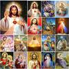 DIY Diamond Painting Pray Jesus Cross Stitch Kit Mosaic Art Diamond Painting Full Circle/Square Diamond Home Decoration