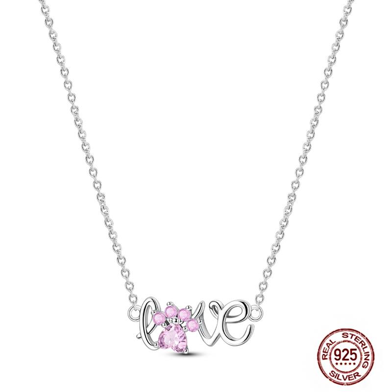 Copper Pendant Necklace Pink Heart Star Moon Firefly Plant Charm Basic Chain Necklaces Original Festival Jewelry For Women G