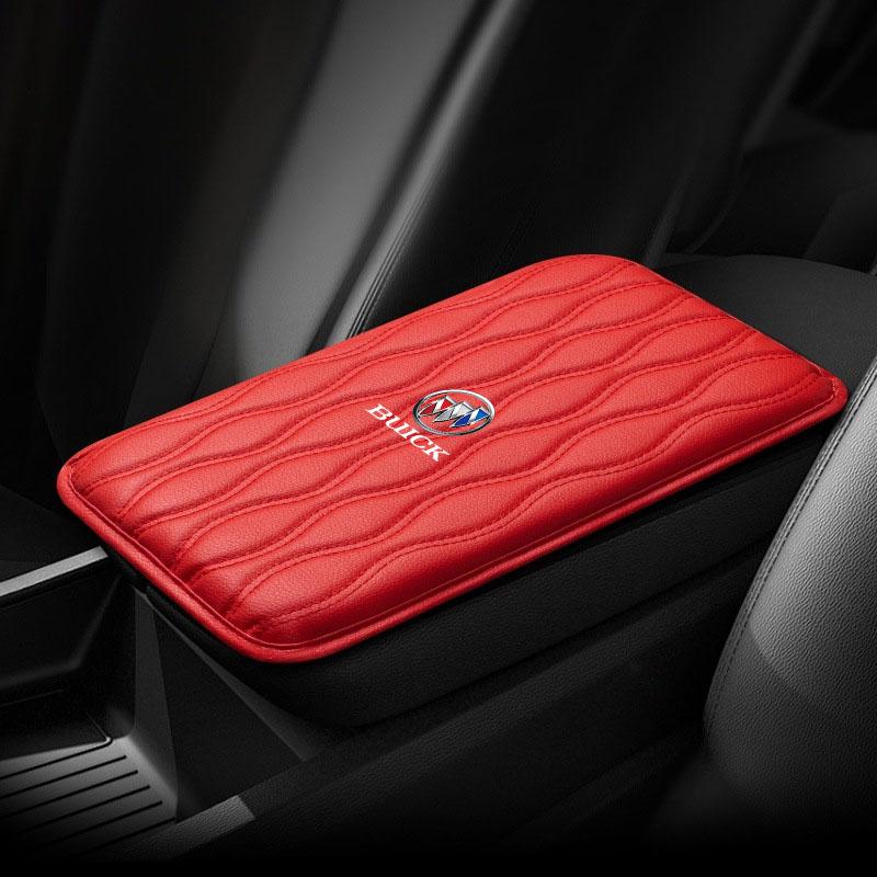 1Pcs Leather Auto Armrest Pads Protective Waterproof Hand Cushion For Buick Envision GS GL6 GL8 Avenir Riviera Lesabre Velite Verano