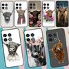 Шотландское искусство Чехол с изображением Хайлендской коровы для OnePlus 13 13R 12 12R 11 10 Pro 8T 10T OnePlus Nord 4 CE 3 2 Lite N30 N20 N10