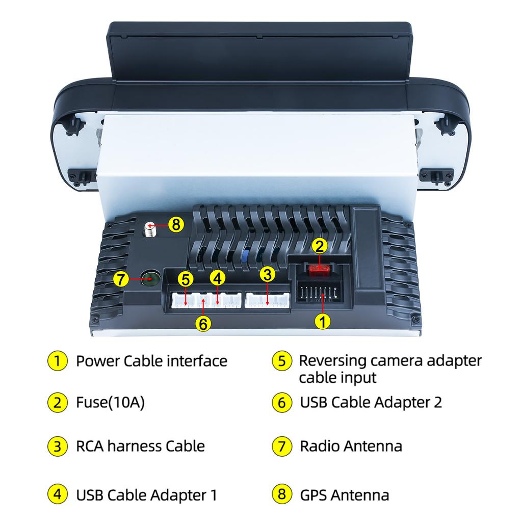 Автомобильное радио мультимедиа для Fiat Panda 2013-2020 Android Видео Стерео Android Auto Carplay GPS НЕТ 1 din DVD 7" Головное устройство