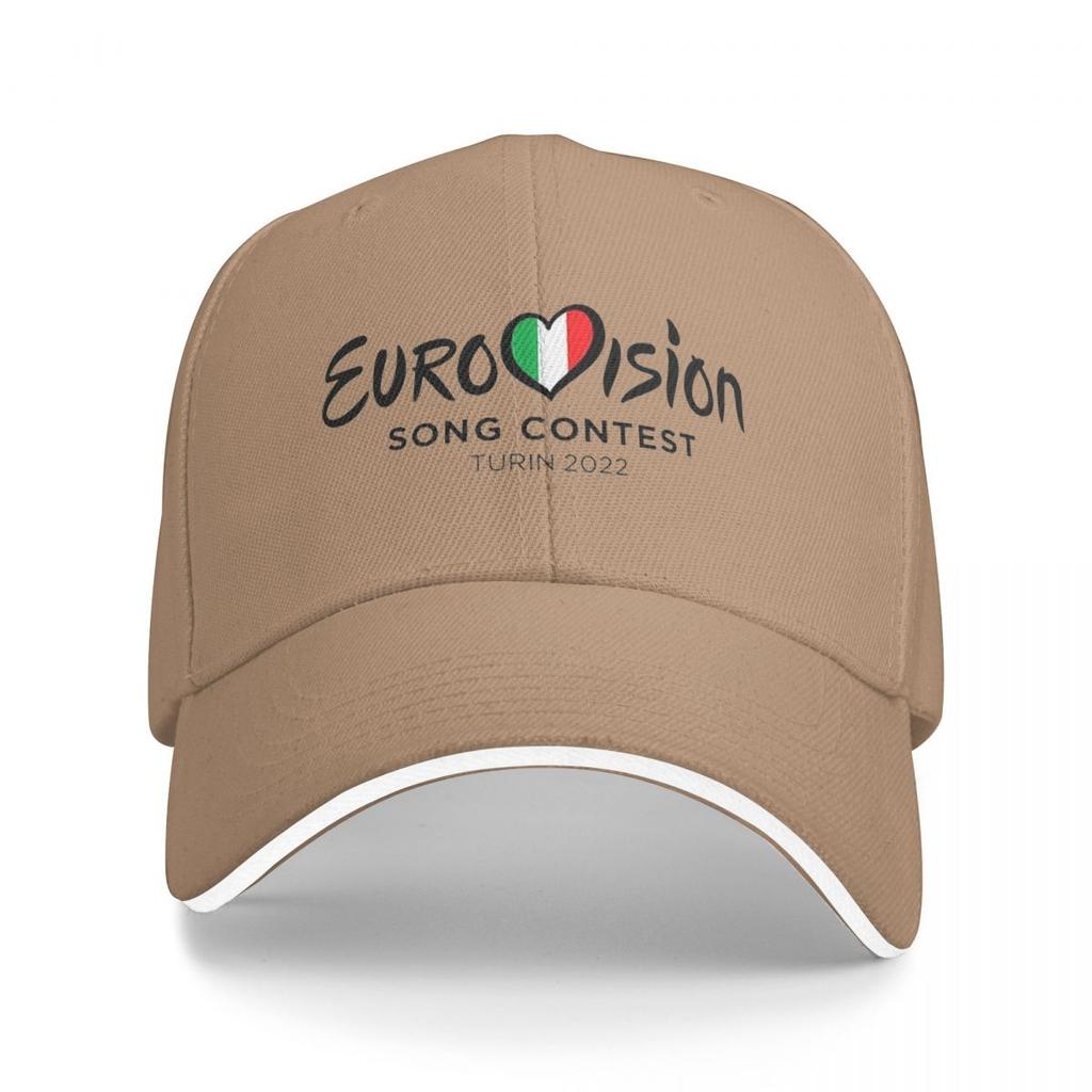 Логотип конкурса песни Евровидение Бейсболки Snapback Кепки-бейсболки Дышащие Повседневные Кепки для улицы Унисекс