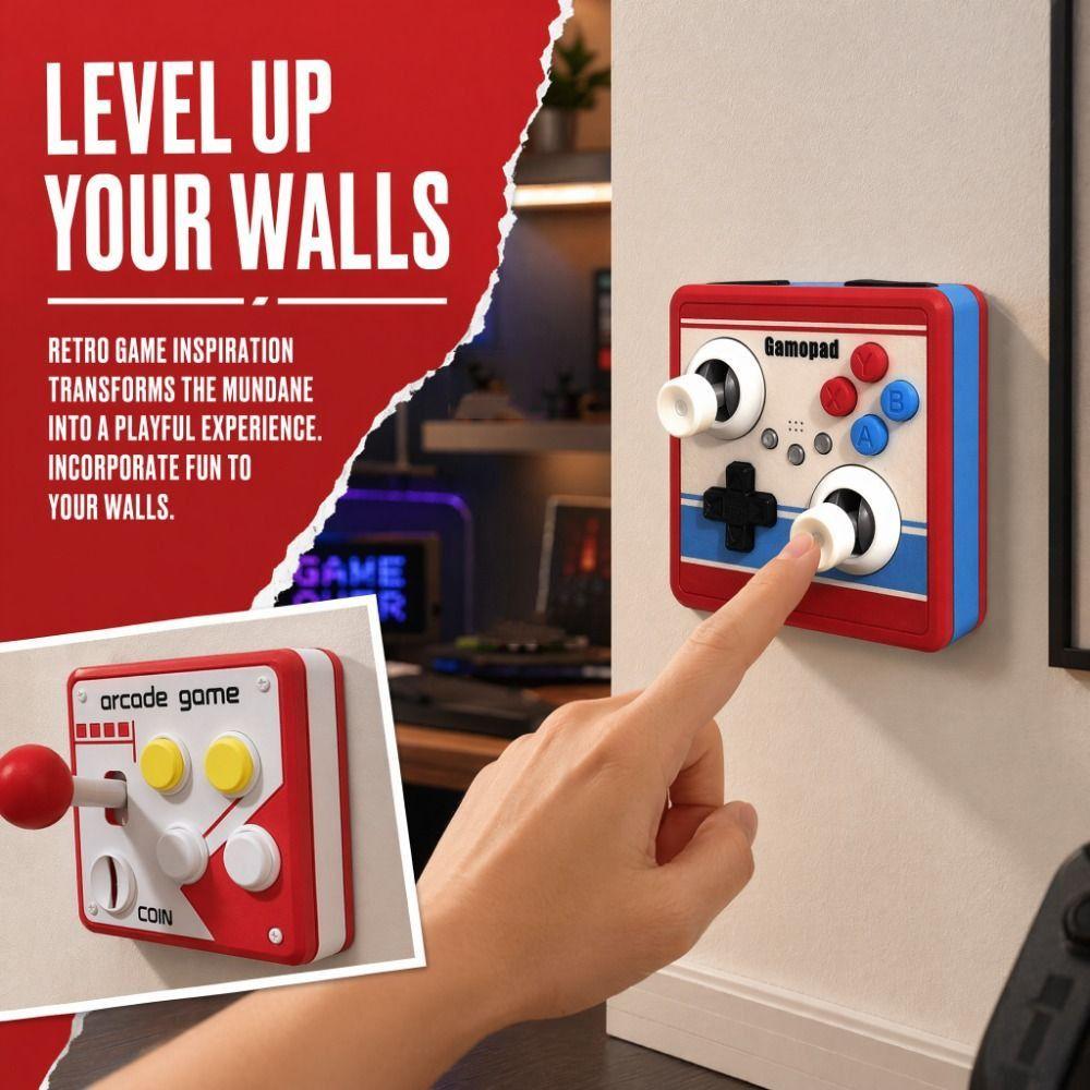 Creative Light Switch Guard Cover 86 Type Switch Frame Cover Living Room Decor