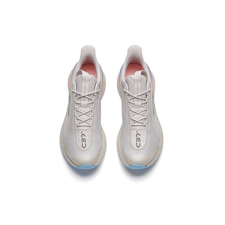 Anta C37 2.0 Comfortable Cushioning Slip Resistant Abrasion Resistant Breathable Low top Running Shoes Men's Gray Blue 112135537R-5