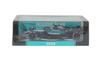Spark Scale Petronas F1 Team W15 2024 F1 Singapore Grand Prix 6th Place Hamilton Complete Model with Sponsor Logos 1/43 Mercedes-AMG E-Performance #44