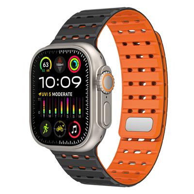 Подходит для ремешка для часов AppleWatch 789 поколения se с дышащим магнитным отверстием Ultra1/2, ремешок Apple
