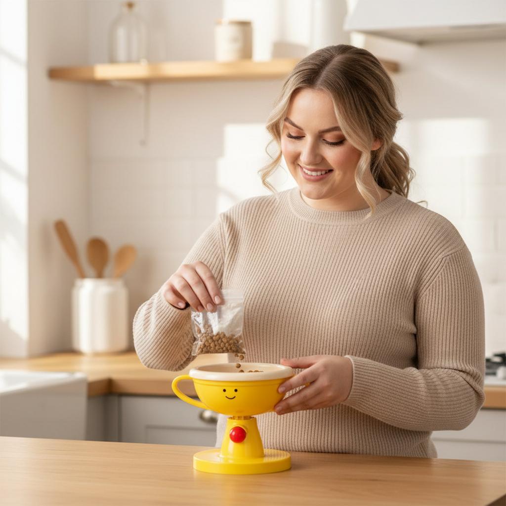 Регулируемая по высоте миска и кормушка для маленьких собак - 5-ярусная подставка-бустер для еды и воды, наклон 15° для защиты шеи.