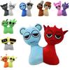 Siamesed Incredibox Sprunki Plush Toy Cartoon Stuffed Doll Game Gift Decoration