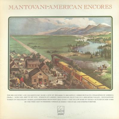 LP Пластинка MANTOVANI & HIS ORCHESTRA - Американские бисы PS915 LONDON 1976 США Джаз Б/У