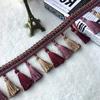 1/2/3 Meter European Style Curtain Tassel Lace Trims Fabric Diy Sewing Accessories Fringe Sofa Upholstery Decor Material Craft