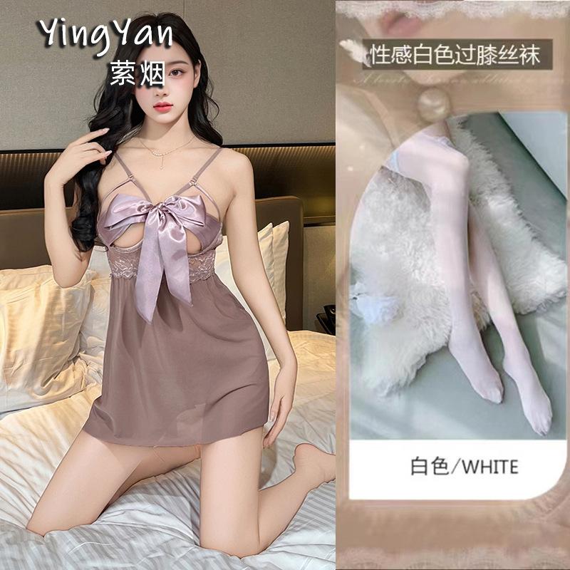 Sexy lingerie plus size lace seduction butterfly sexy steel tray gathers women hot uniform