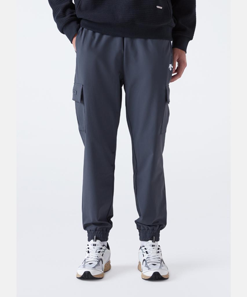 DESCENTE Brushed Woven Cargo Pants Charcoal Gray (Sp323Upt91)
