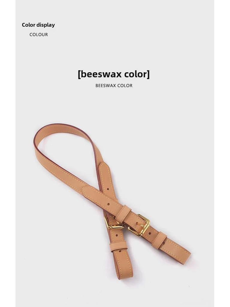 MHS-C-27 Плечевой ремень из кожи с текстурой дерева - широкий, растительного дубления, аксессуар, меняющий цвет