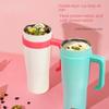 Big Mac Frost Cup Нержавеющая сталь 40 унций Изоляционная чашка с ручкой Большая емкость Чашка для воды Офисная соломенная чашка
