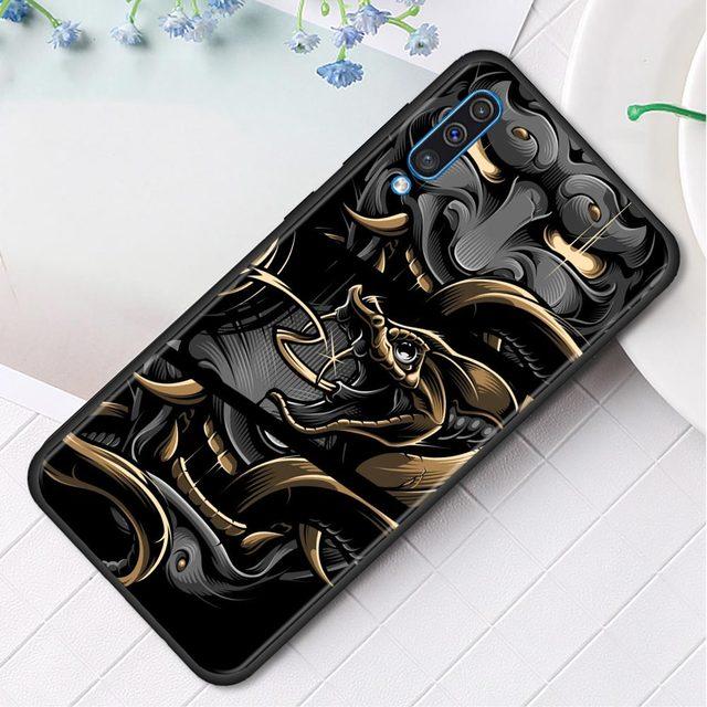 Силиконовый чехол для телефона Samsung Galaxy A50 A70 A10 A20e A30 A40 A20s A10s A10e A80 A90 A60 A30s, чехол самурай