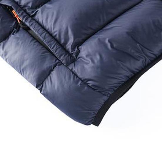 Men Winter Cotton Vest Padded Thick Warm Sleeveless Hooded Loose Drawstring Pockets Zipper Closure Windproof Soft Warm Men Solid Color Men Waistcoat