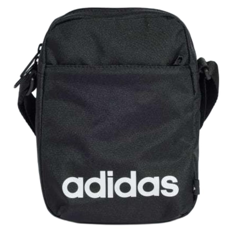 Adidas Polyester Shoulder Bag Regular Unisex Black Adidas JE8341