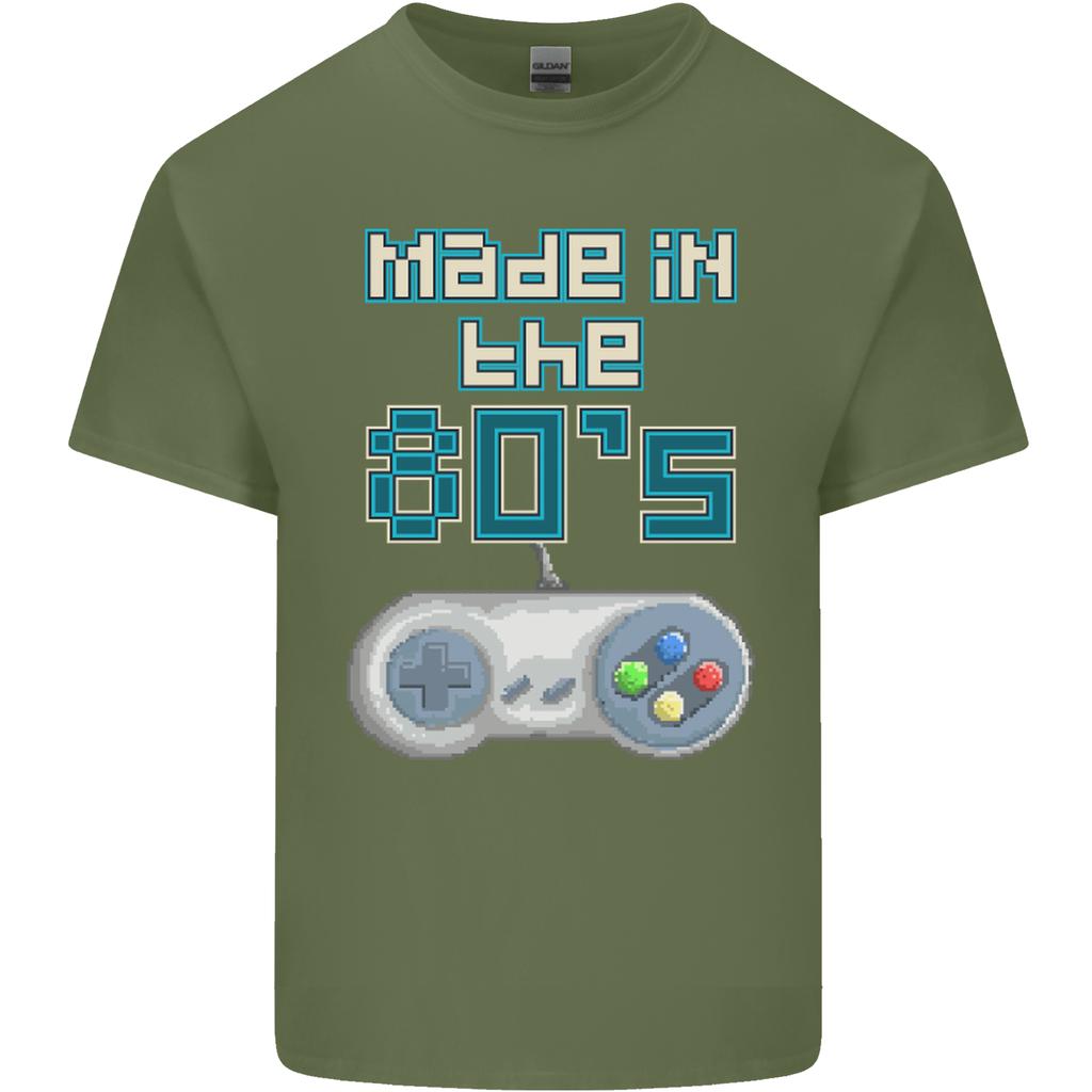Made in the 80s Funny Birthday Retro Unisexs Light Cotton TShirt
