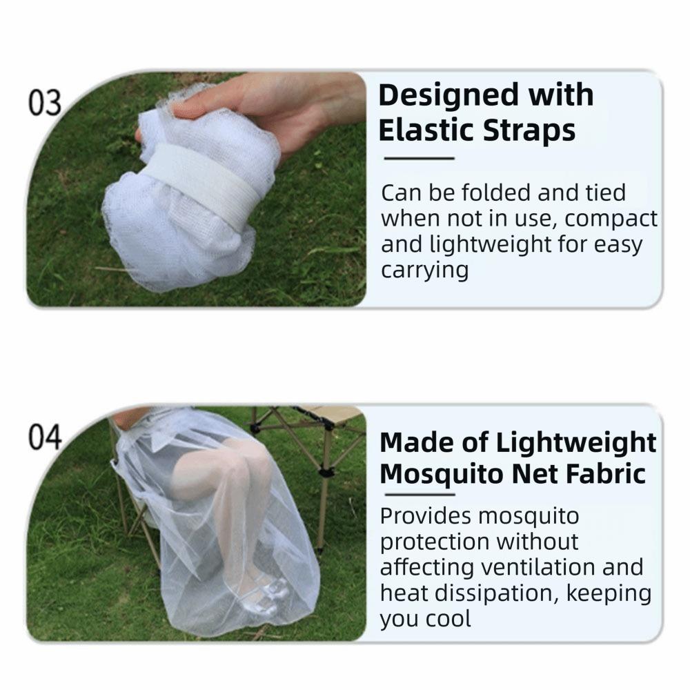 Bee Repellent Women's Net Dress Anti-Bug Net Mosquito Repellent Cover Summer Wear