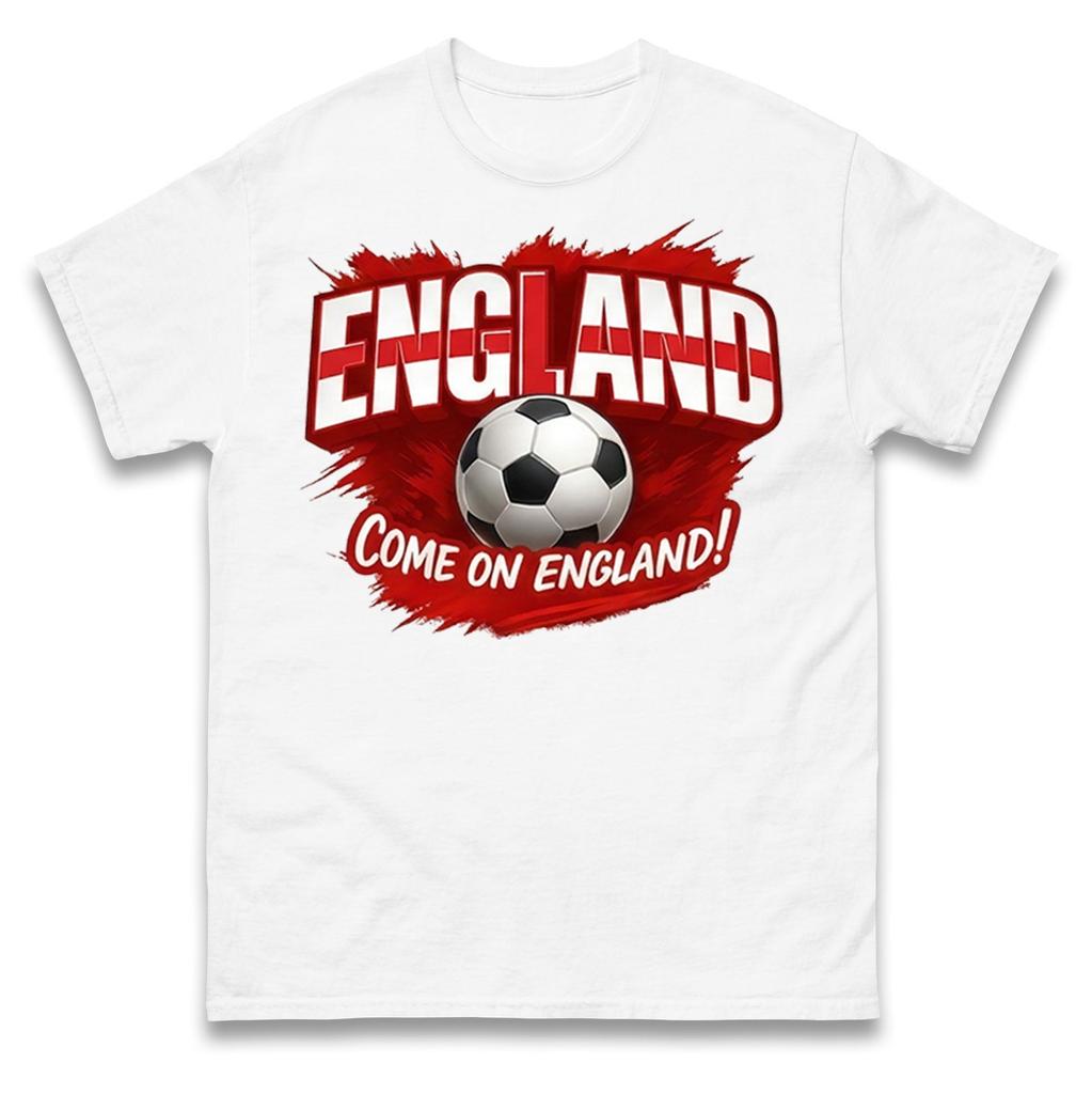 England Come On England T Shirt Tshirt Mens Womens Unisex Tops Tees