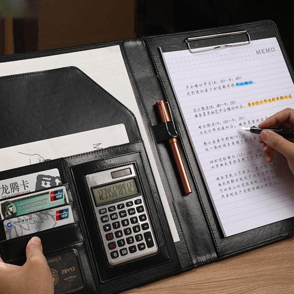 Многофункциональная папка-конференц-папка формата А4 в винтажном стиле для контрактов, папки для файлов, канцелярские товары для офиса и школы