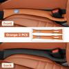 Hub Caps 2pcs Two-color Patchwork Suede Material Car Seat Gap Filler For Volkswagen VW XPolo Jetta Sagitar Magotan Passat B5 B6 B