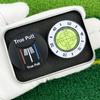 Golf Green Reader с железной коробкой, магнитный шариковый маркер, высокоточный уровень, пузырьковый инструмент, аксессуары для тренировок по гольфу