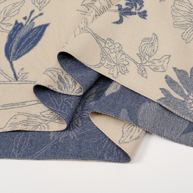 Peony Printed Cashmere Scarf Women Winter Luxury Pashmina Blanket Thick Shawl Wrap Neckerchief Fashion Bufanda Echarpe Poncho