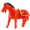 Plastic Electric Horse Model Funny Simulation Toys Horse Circling Toy  Children Early Learning Tool