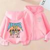 New Girl Group Zipper Hoodie Boys Girls Fashion Casual Sweatshirt Kids Zip UP Hooded Tops