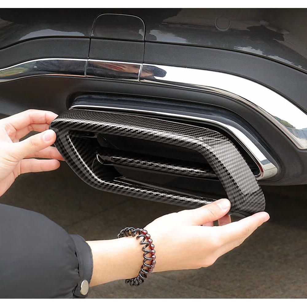 Для Mercedes Benz C Class W206 C200 C220 C260 C300 2024 2024 Автомобильный глушитель, хвостовая часть, выхлопная труба, задняя крышка, отделка, стильный ремонт