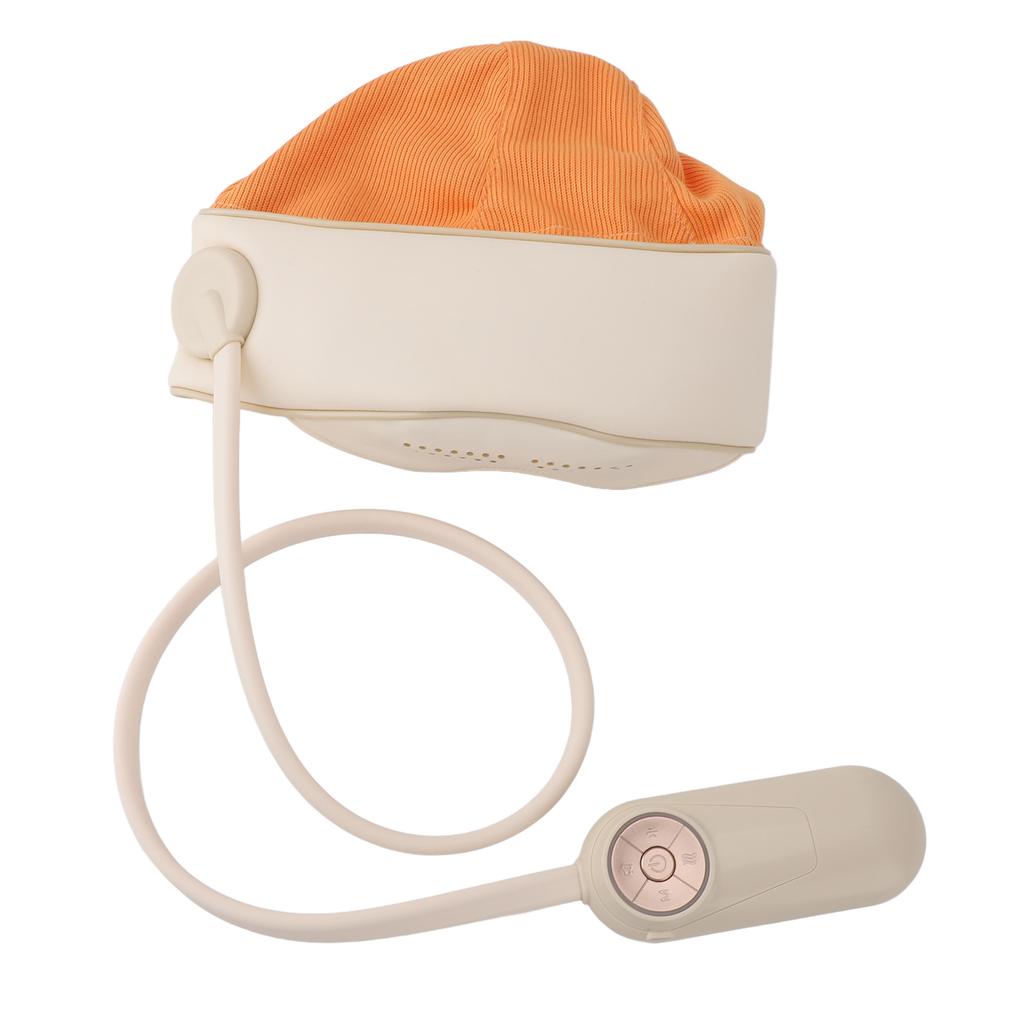 Electric Head Massager 3 Hot Compress Levels Scalp Massager Portable Eye Massager with Knead for Relaxing Sleep